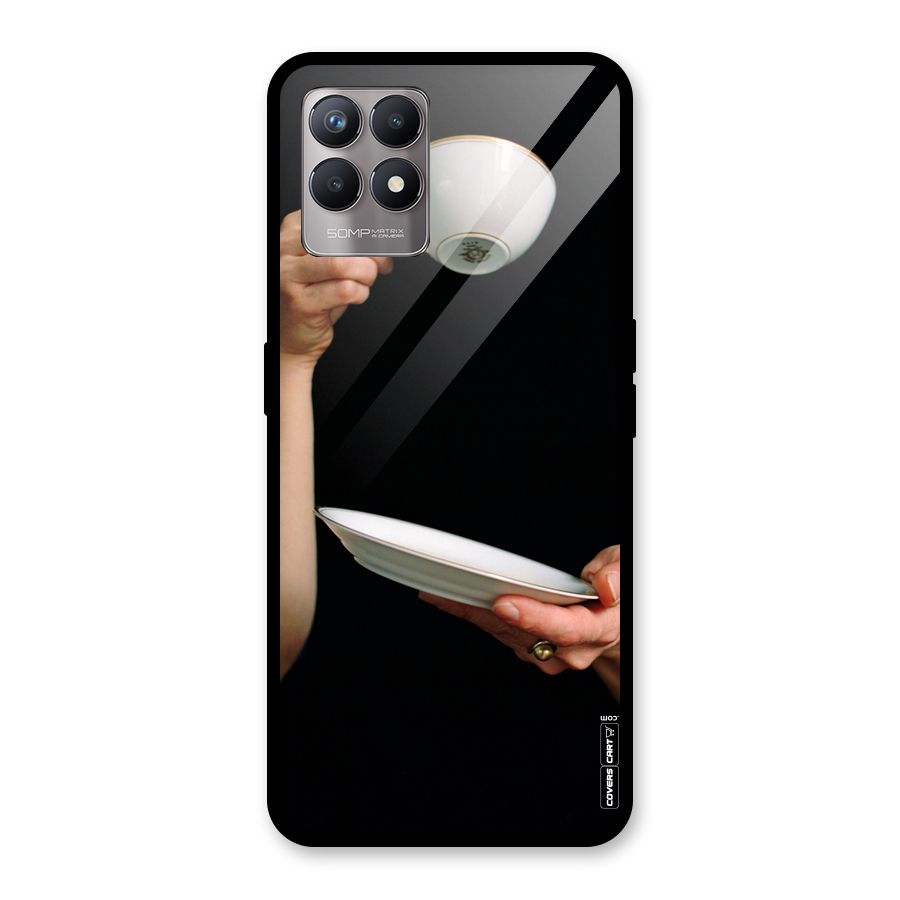Classic Tea Cup Glass Back Case for Realme Narzo 50