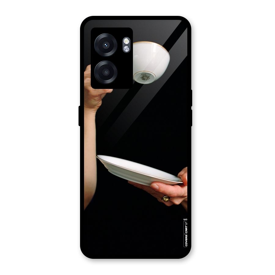 Classic Tea Cup Glass Back Case for Realme Narzo 50 5G