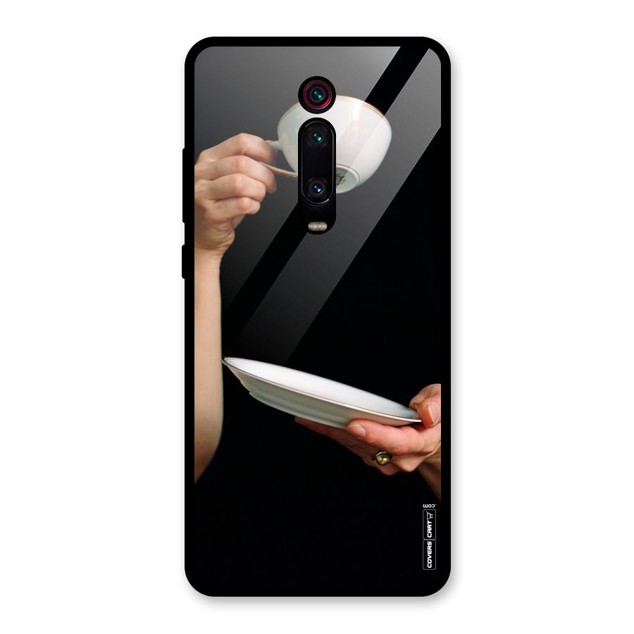 Classic Tea Cup Glass Back Case for Redmi K20