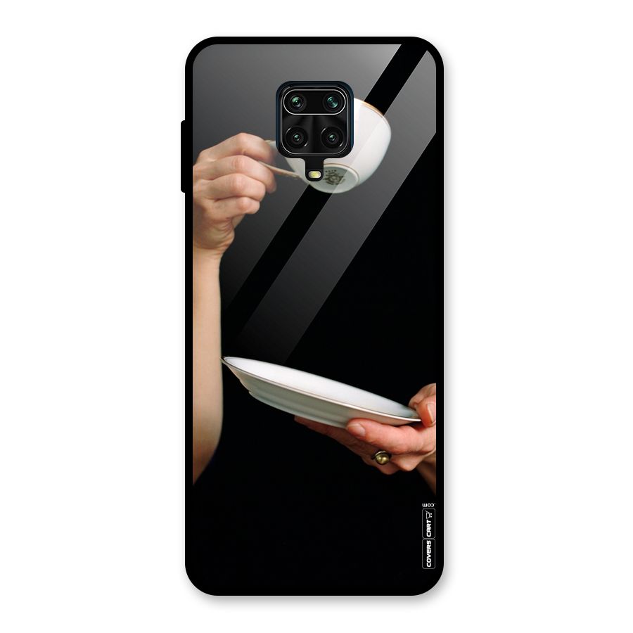 Classic Tea Cup Glass Back Case for Redmi Note 10 Lite