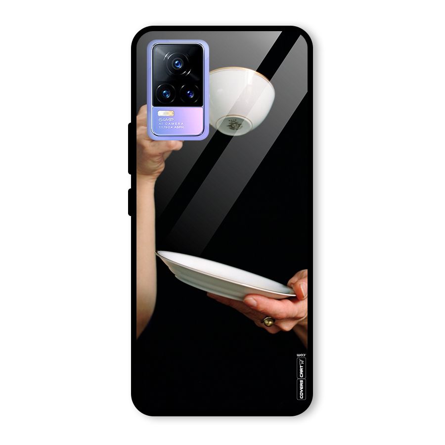 Classic Tea Cup Glass Back Case for Vivo Y73