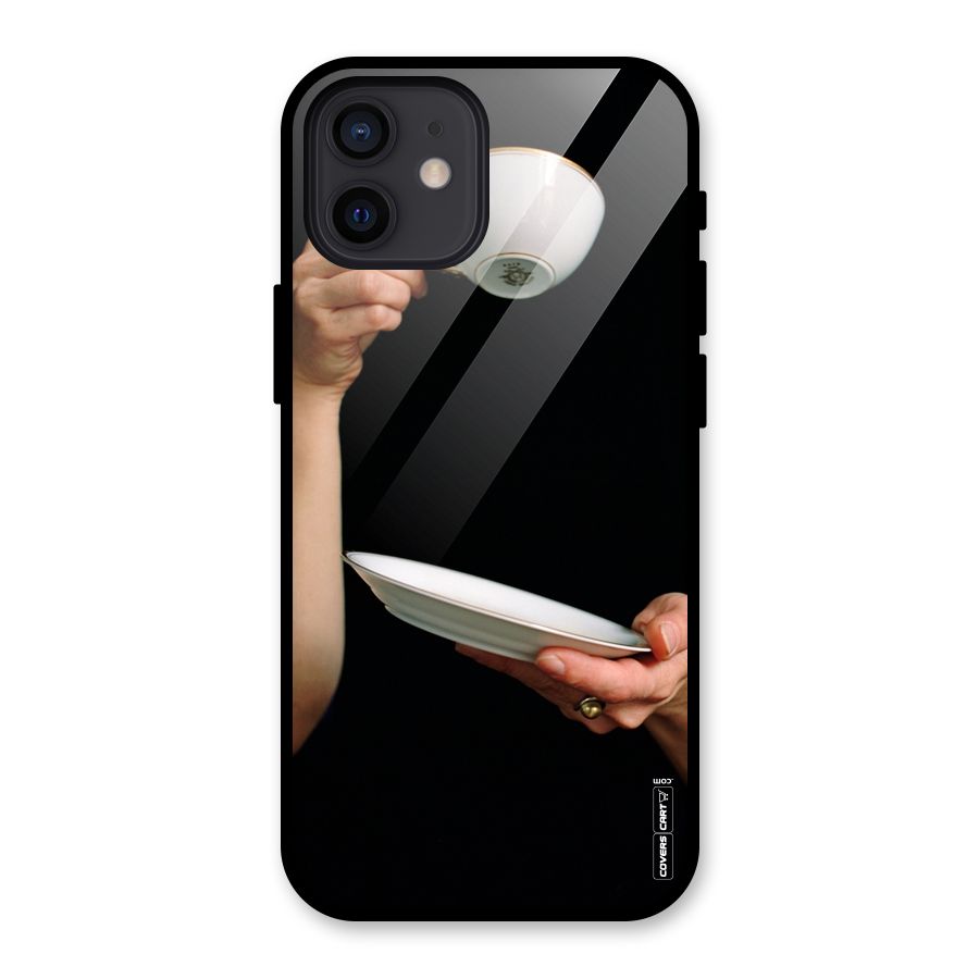 Classic Tea Cup Glass Back Case for iPhone 12