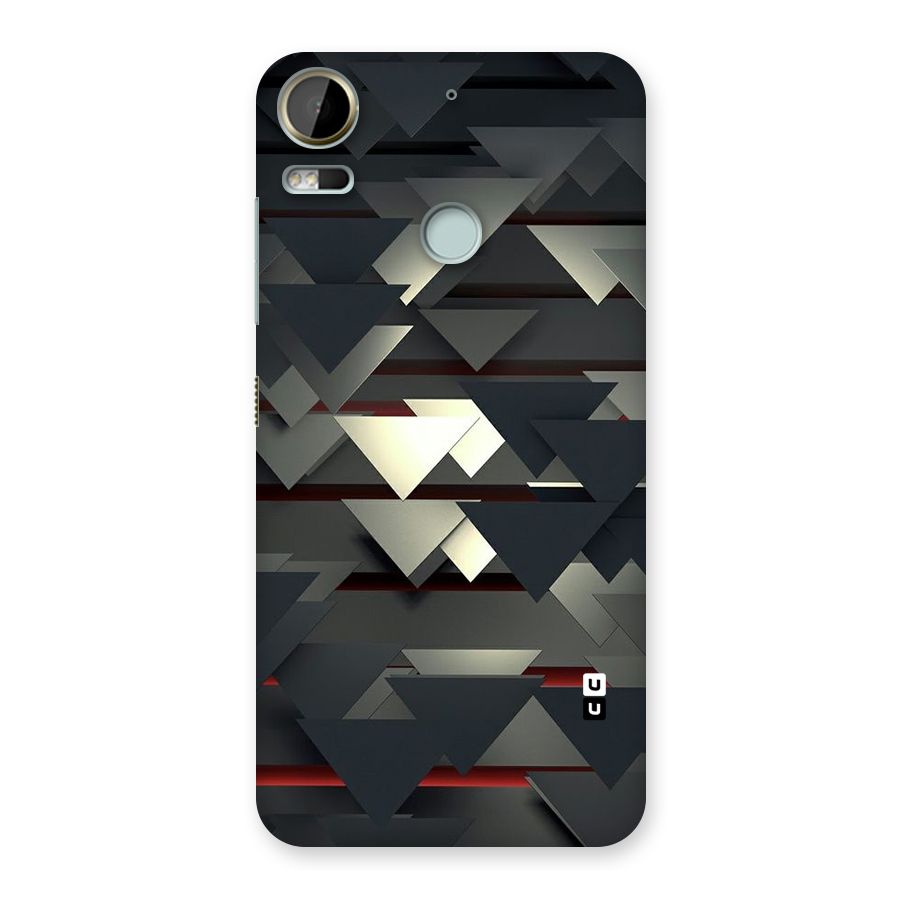 Classic Triangles Design Back Case for Desire 10 Pro