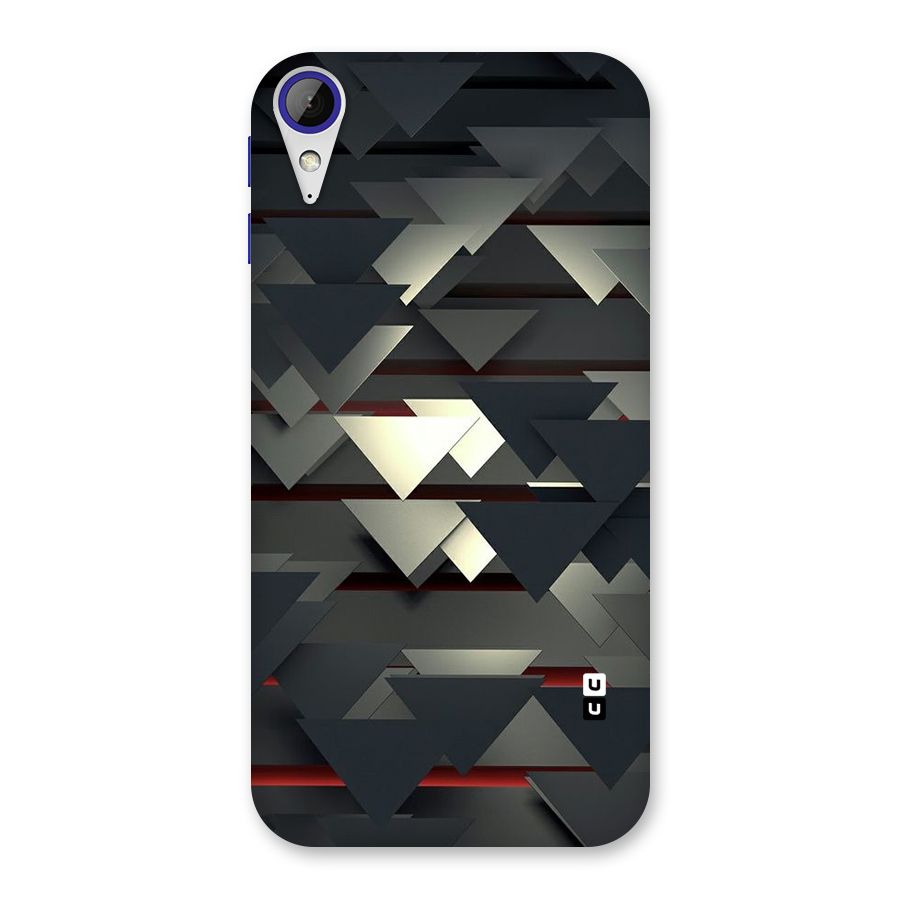 Classic Triangles Design Back Case for Desire 830
