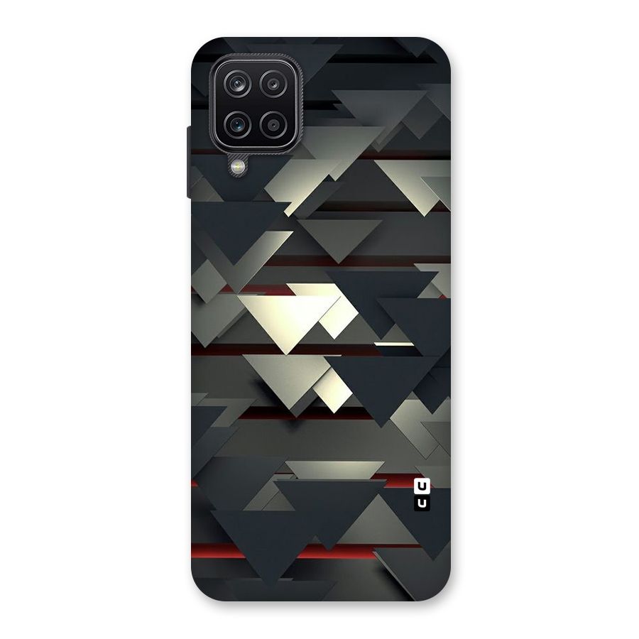 Classic Triangles Design Back Case for Galaxy A12