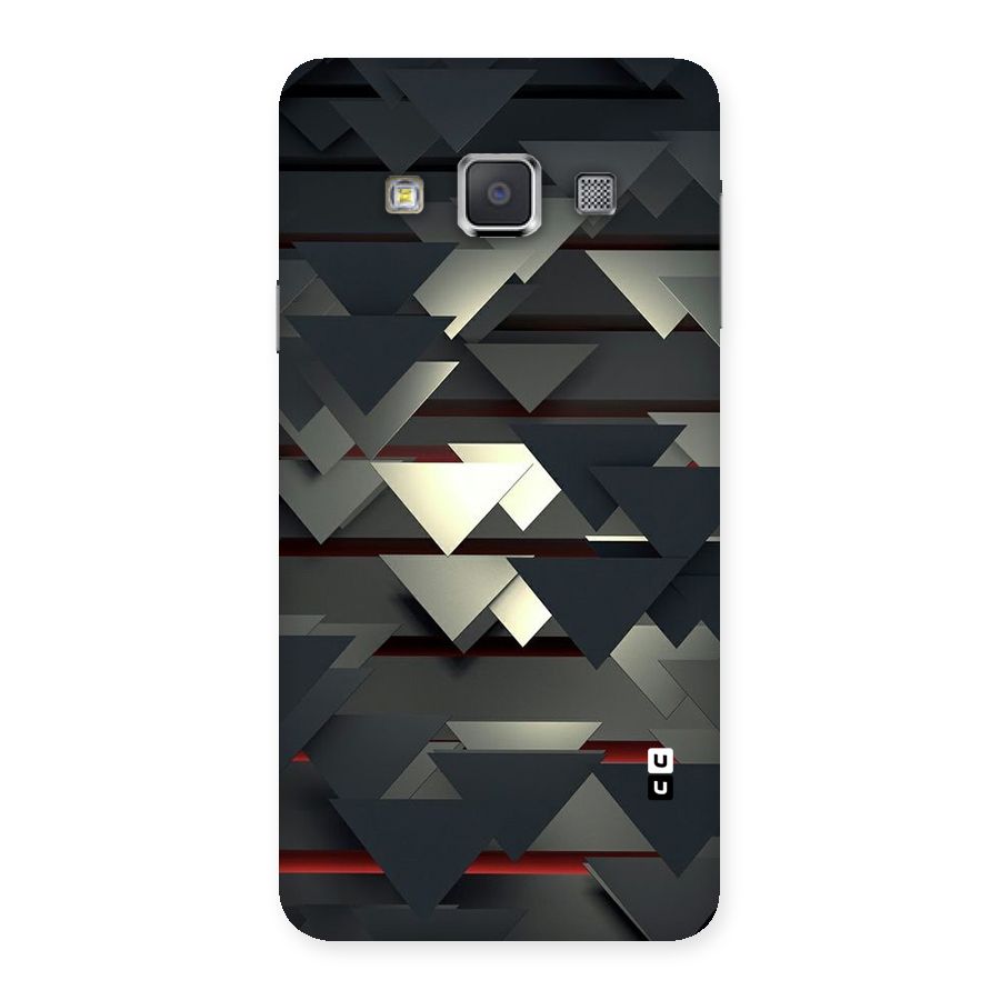 Classic Triangles Design Back Case for Galaxy A3