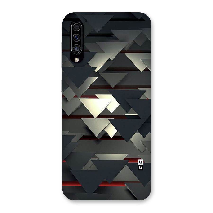 Classic Triangles Design Back Case for Galaxy A30s