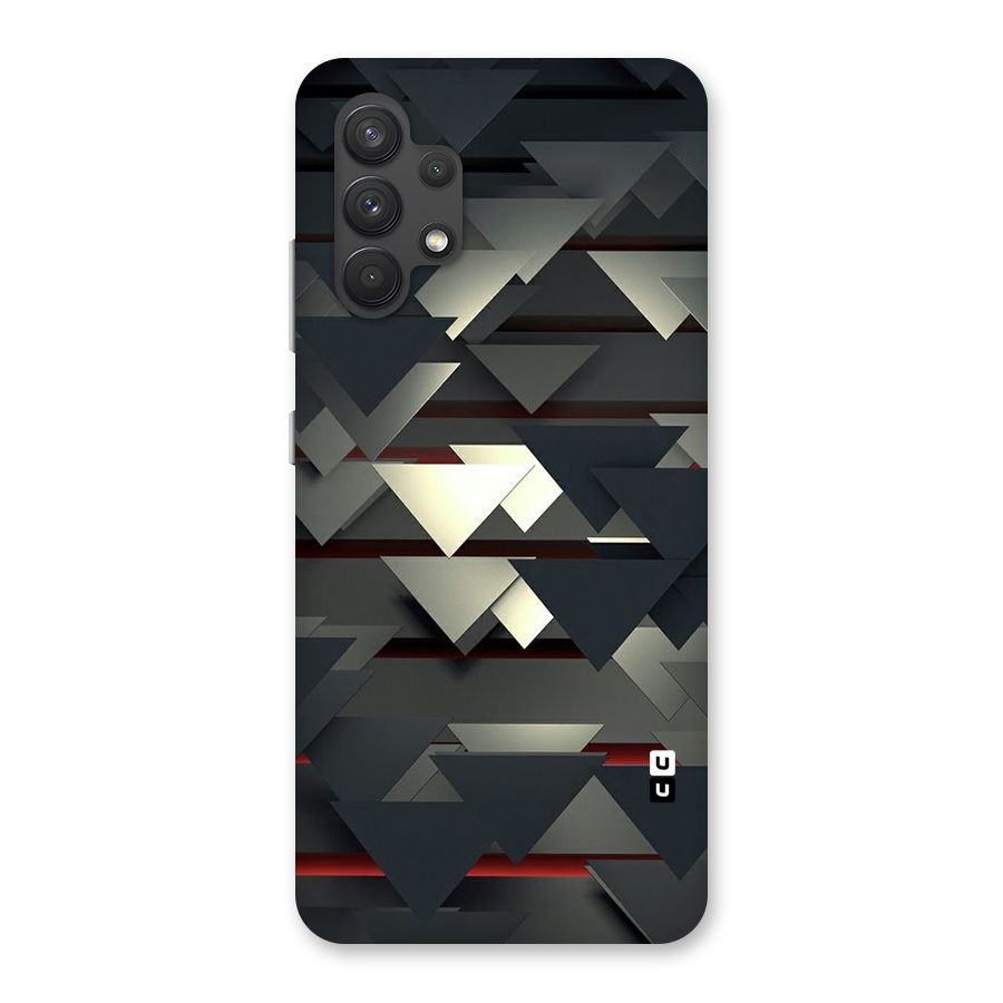 Classic Triangles Design Back Case for Galaxy A32