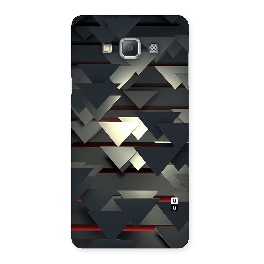 Classic Triangles Design Back Case for Galaxy A7