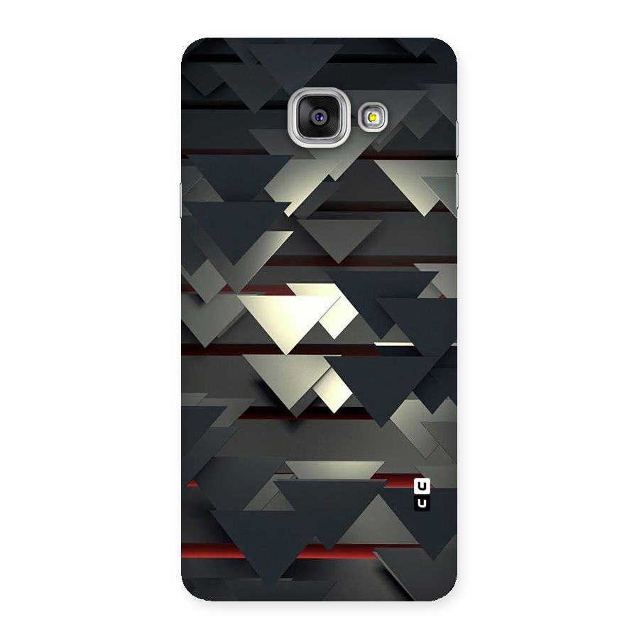 Classic Triangles Design Back Case for Galaxy A7 2016