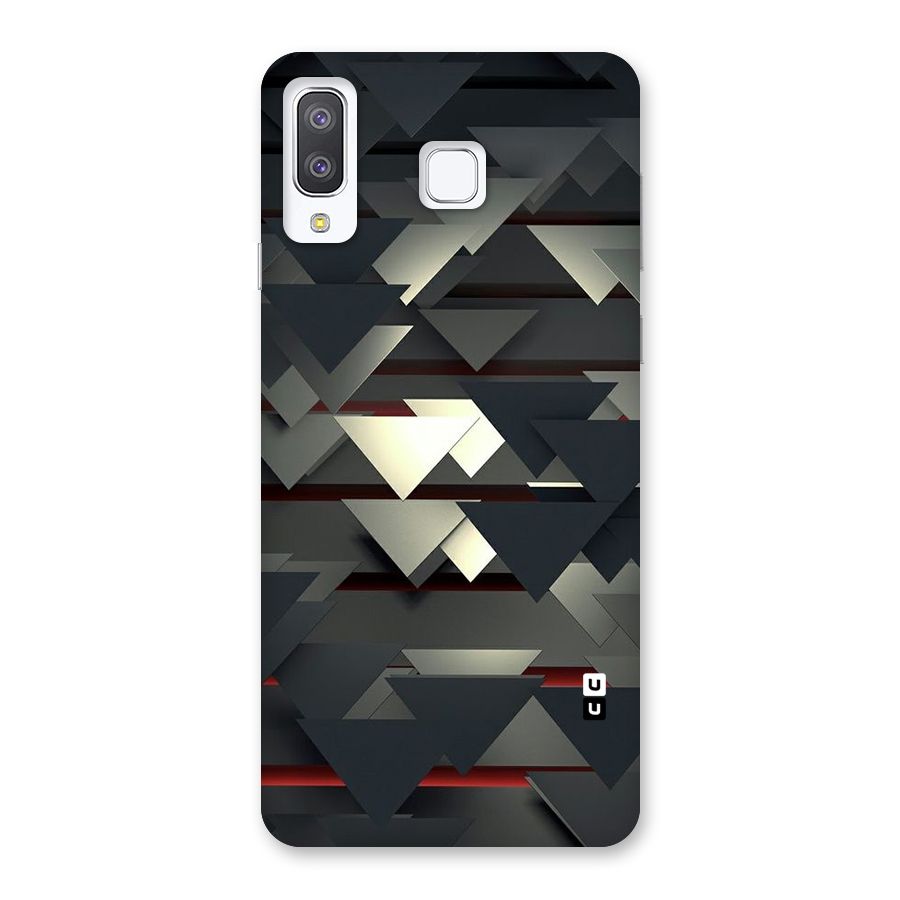 Classic Triangles Design Back Case for Galaxy A8 Star