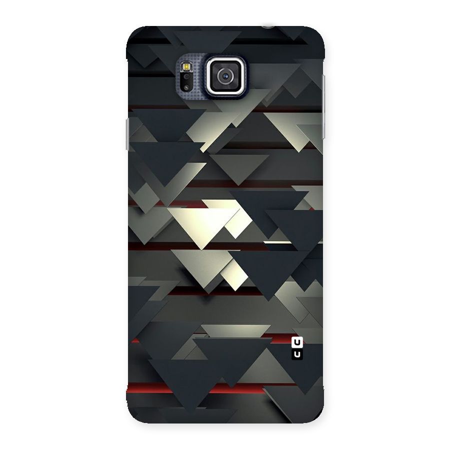 Classic Triangles Design Back Case for Galaxy Alpha