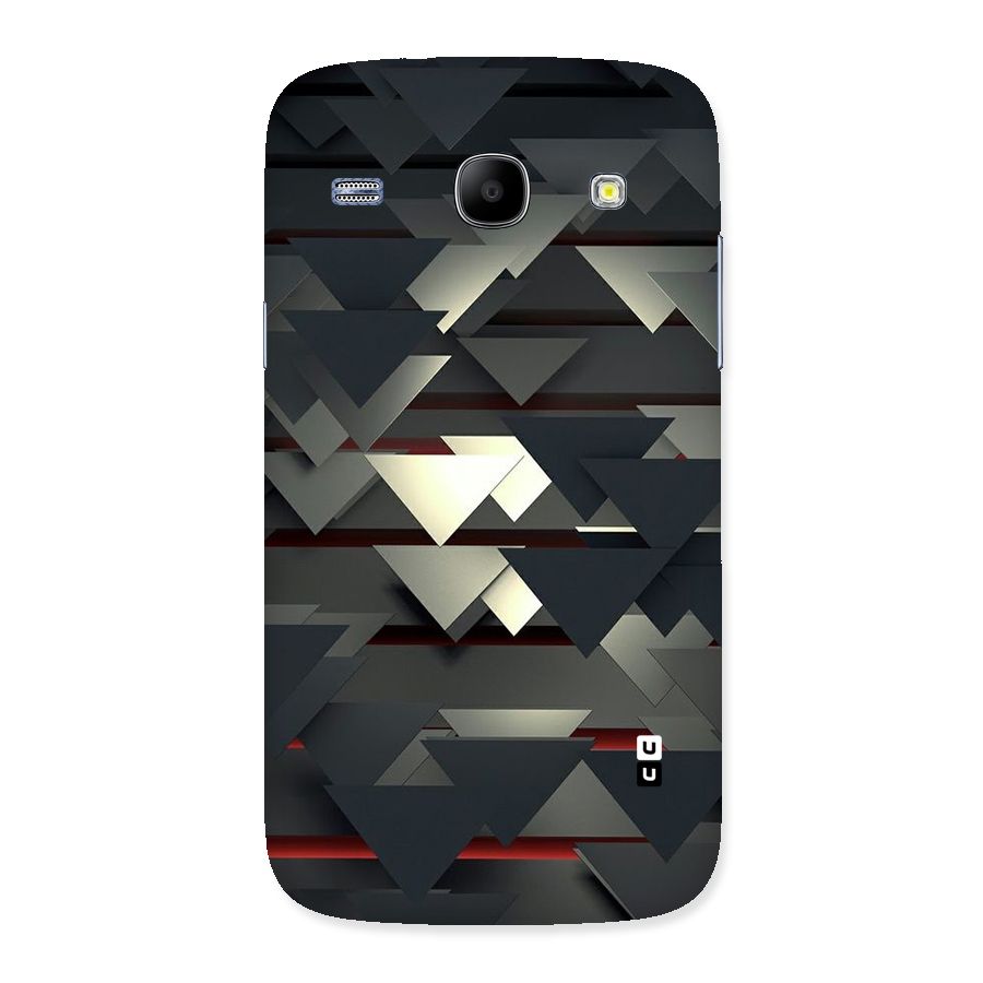 Classic Triangles Design Back Case for Galaxy Core