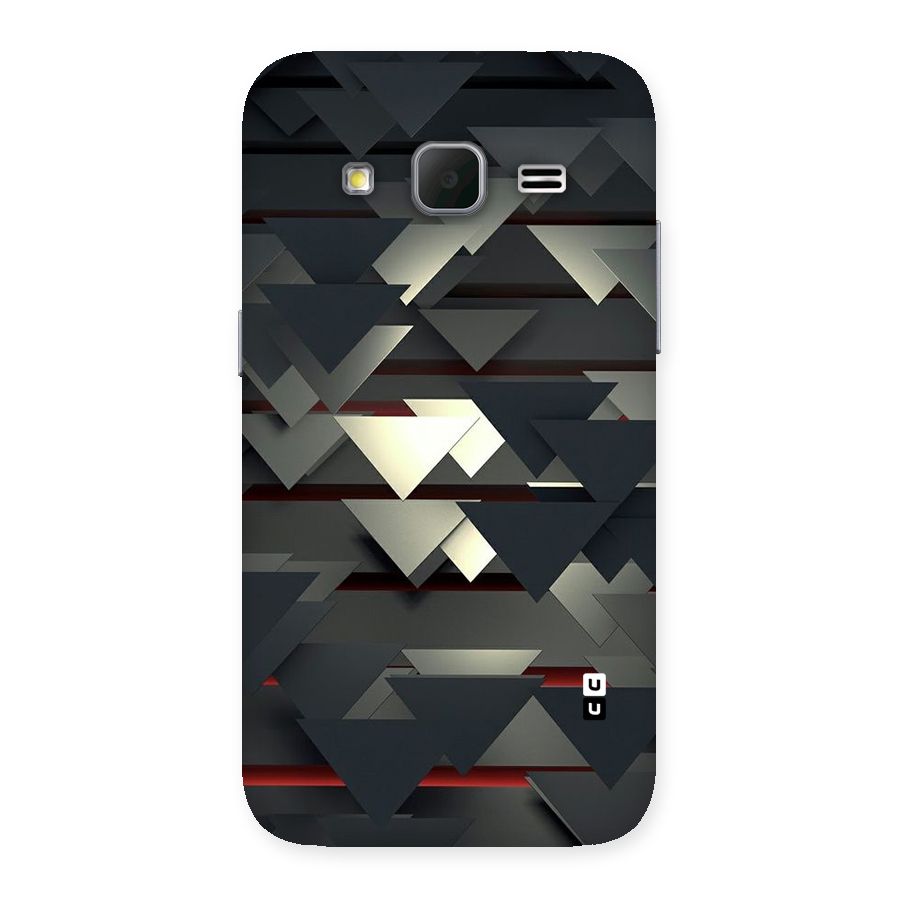 Classic Triangles Design Back Case for Galaxy Core Prime