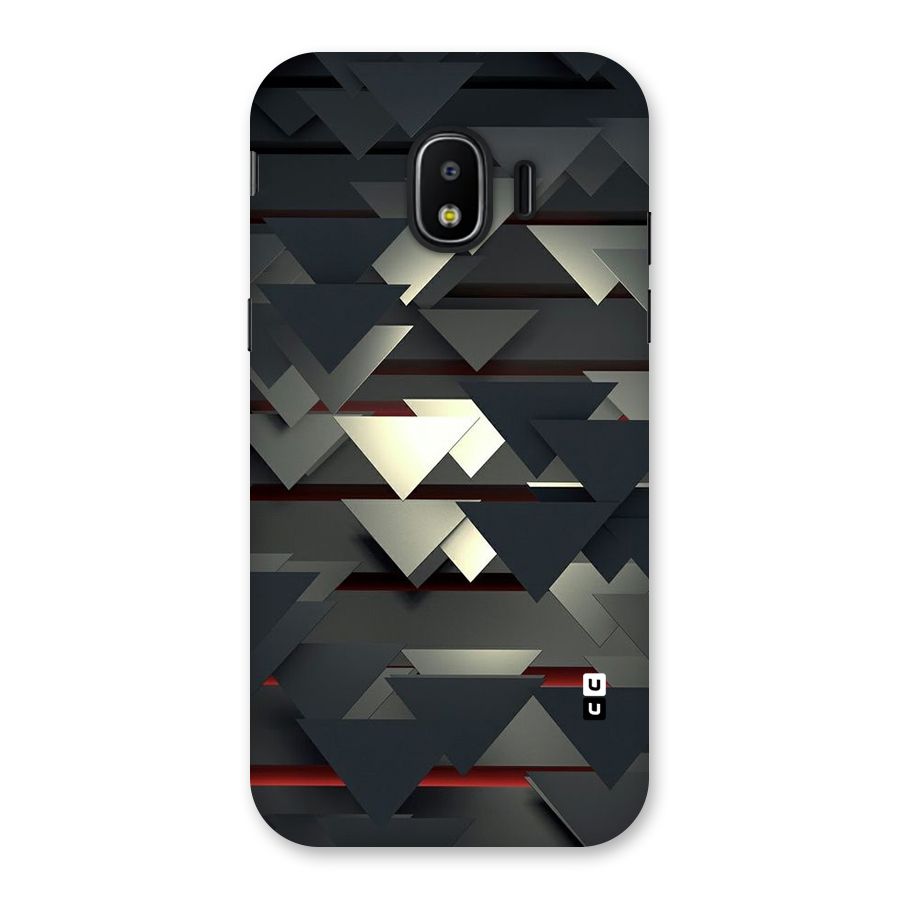Classic Triangles Design Back Case for Galaxy J2 Pro 2018