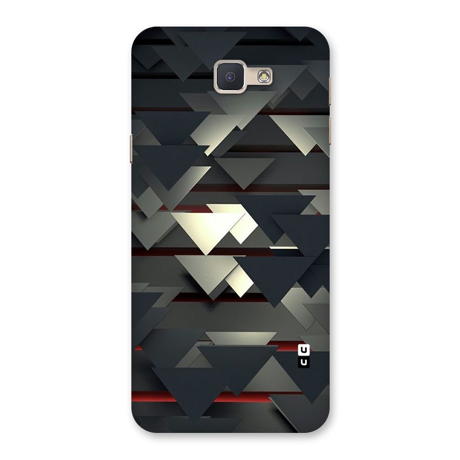 Classic Triangles Design Back Case for Galaxy J5 Prime