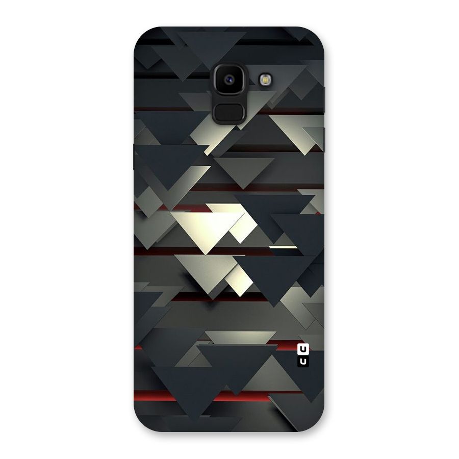 Classic Triangles Design Back Case for Galaxy J6