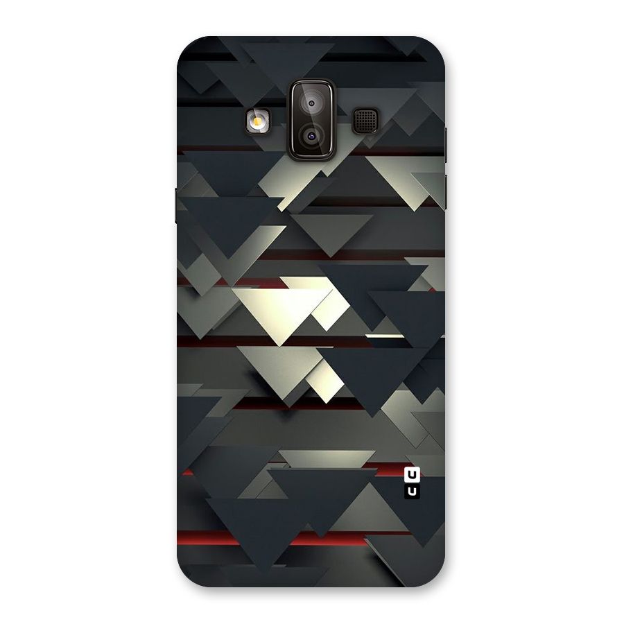 Classic Triangles Design Back Case for Galaxy J7 Duo