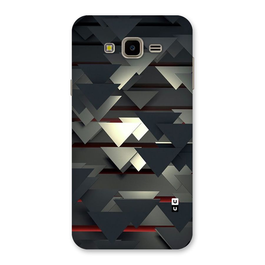 Classic Triangles Design Back Case for Galaxy J7 Nxt