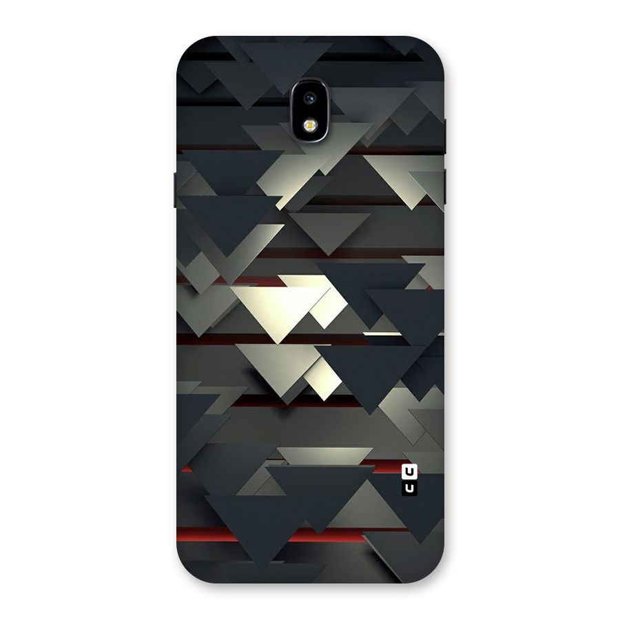Classic Triangles Design Back Case for Galaxy J7 Pro