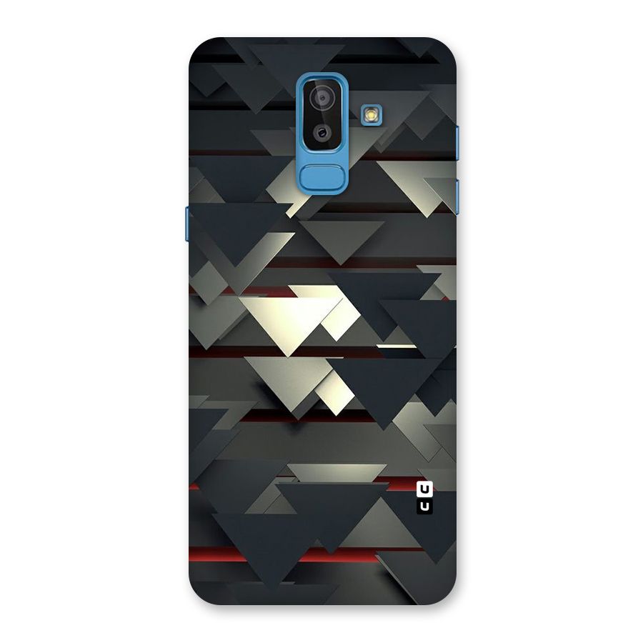 Classic Triangles Design Back Case for Galaxy J8