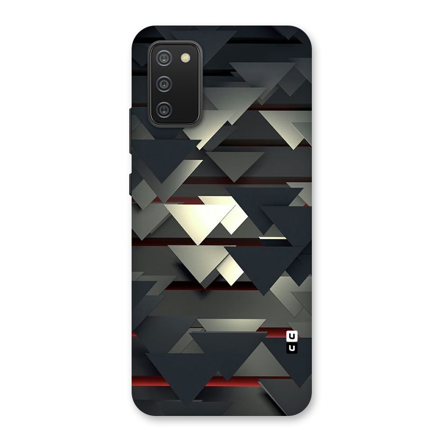 Classic Triangles Design Back Case for Galaxy M02s