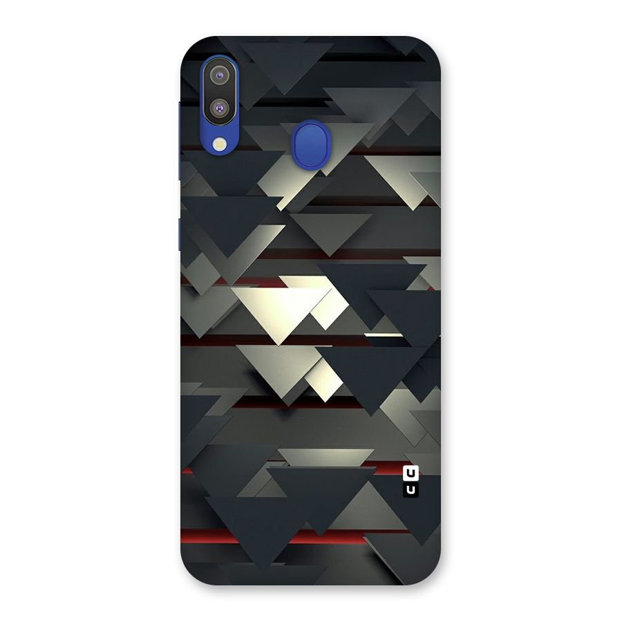 Classic Triangles Design Back Case for Galaxy M20