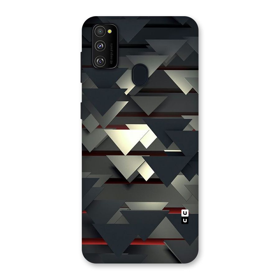 Classic Triangles Design Back Case for Galaxy M30s