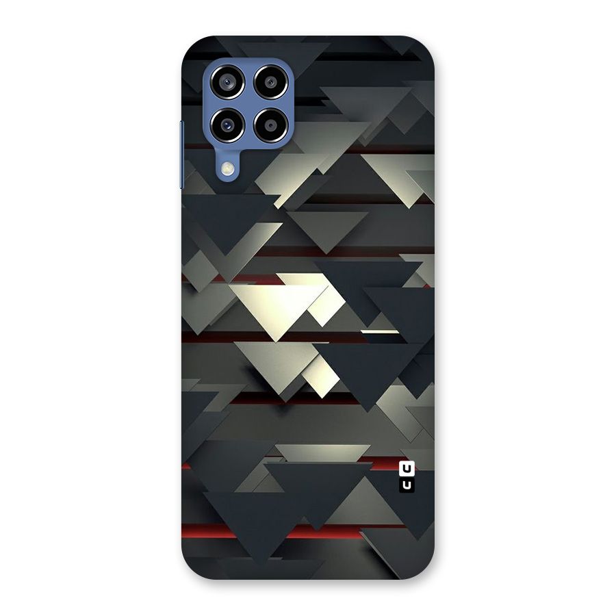 Classic Triangles Design Back Case for Galaxy M53 5G