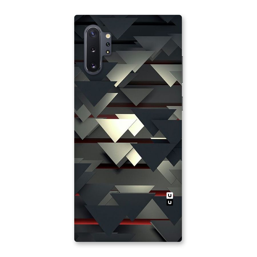 Classic Triangles Design Back Case for Galaxy Note 10 Plus