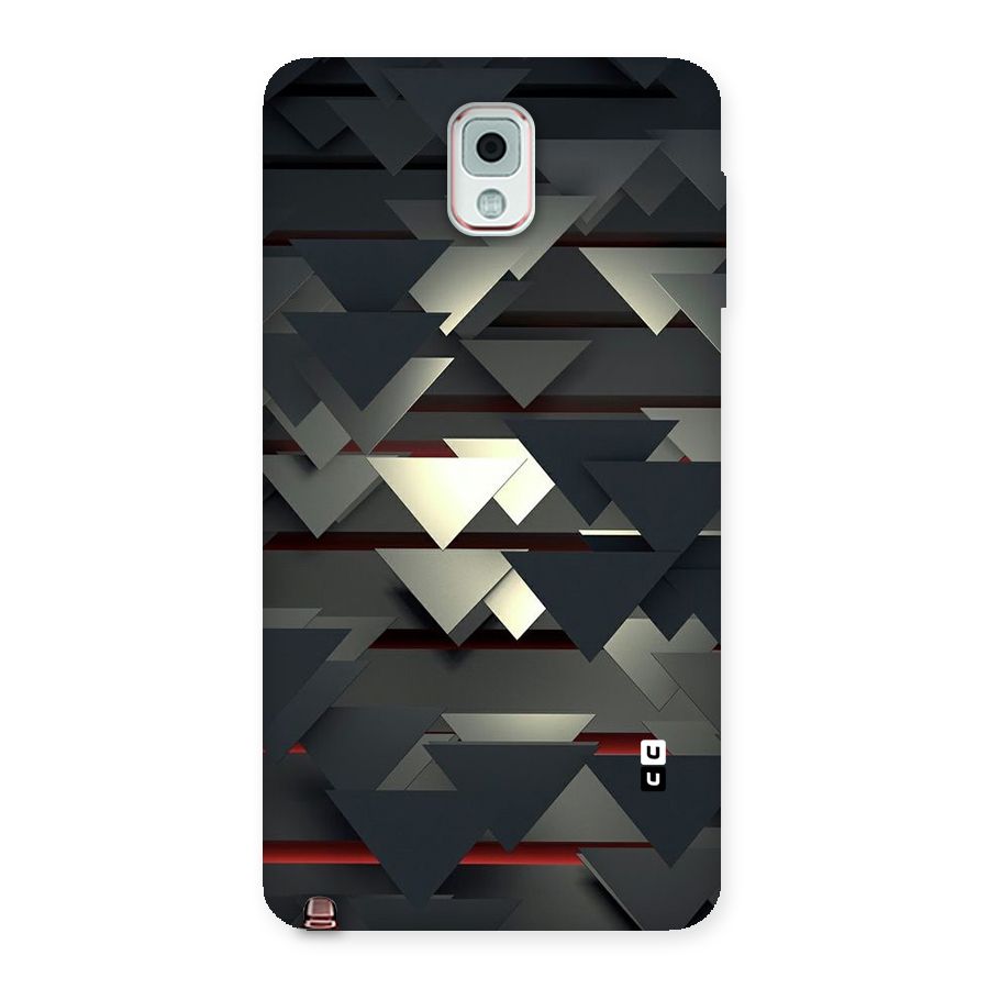Classic Triangles Design Back Case for Galaxy Note 3