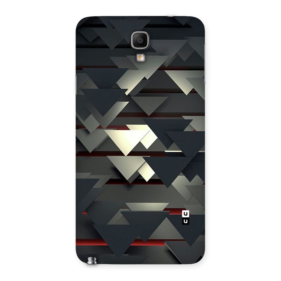 Classic Triangles Design Back Case for Galaxy Note 3 Neo