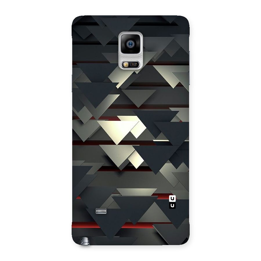 Classic Triangles Design Back Case for Galaxy Note 4
