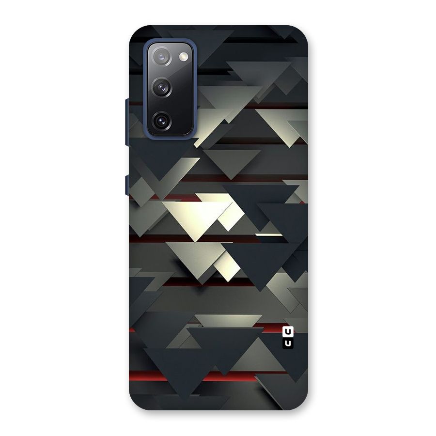 Classic Triangles Design Back Case for Galaxy S20 FE