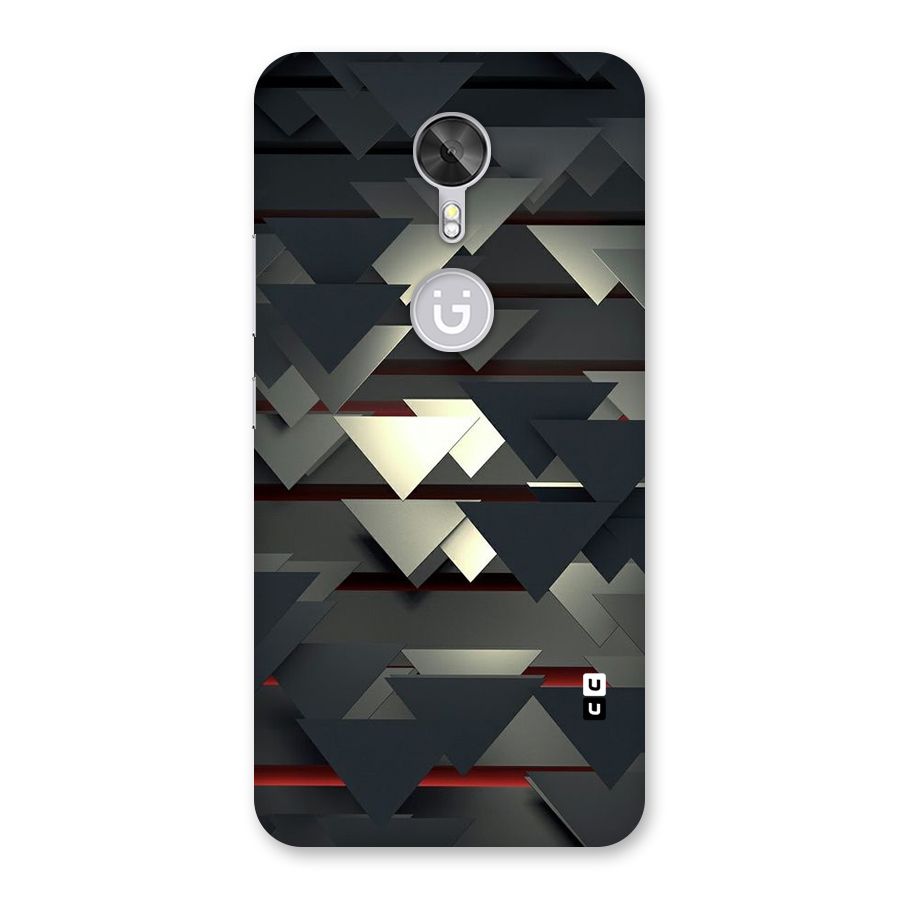 Classic Triangles Design Back Case for Gionee A1