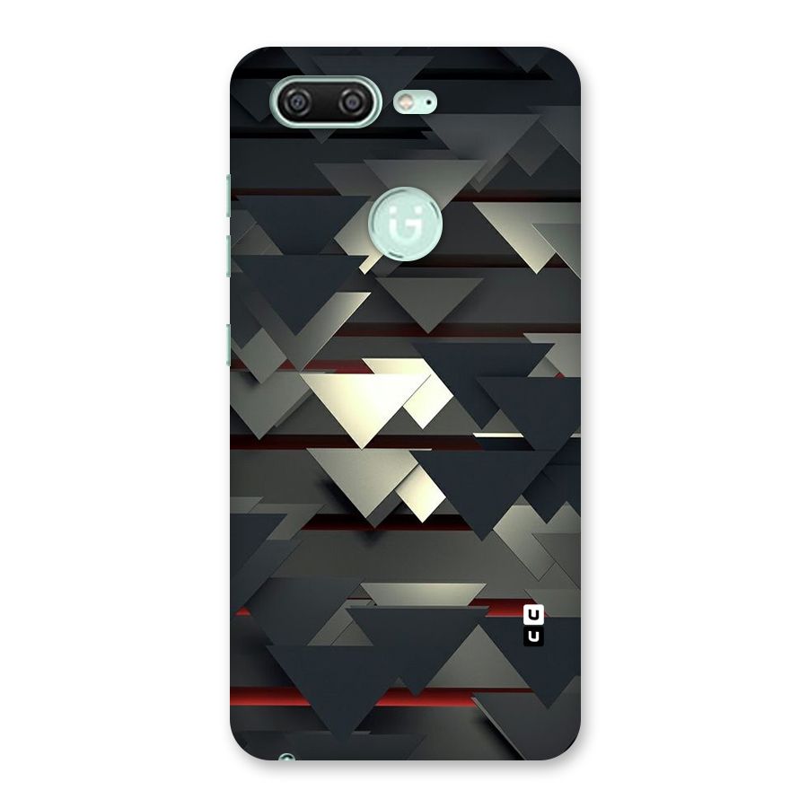Classic Triangles Design Back Case for Gionee S10