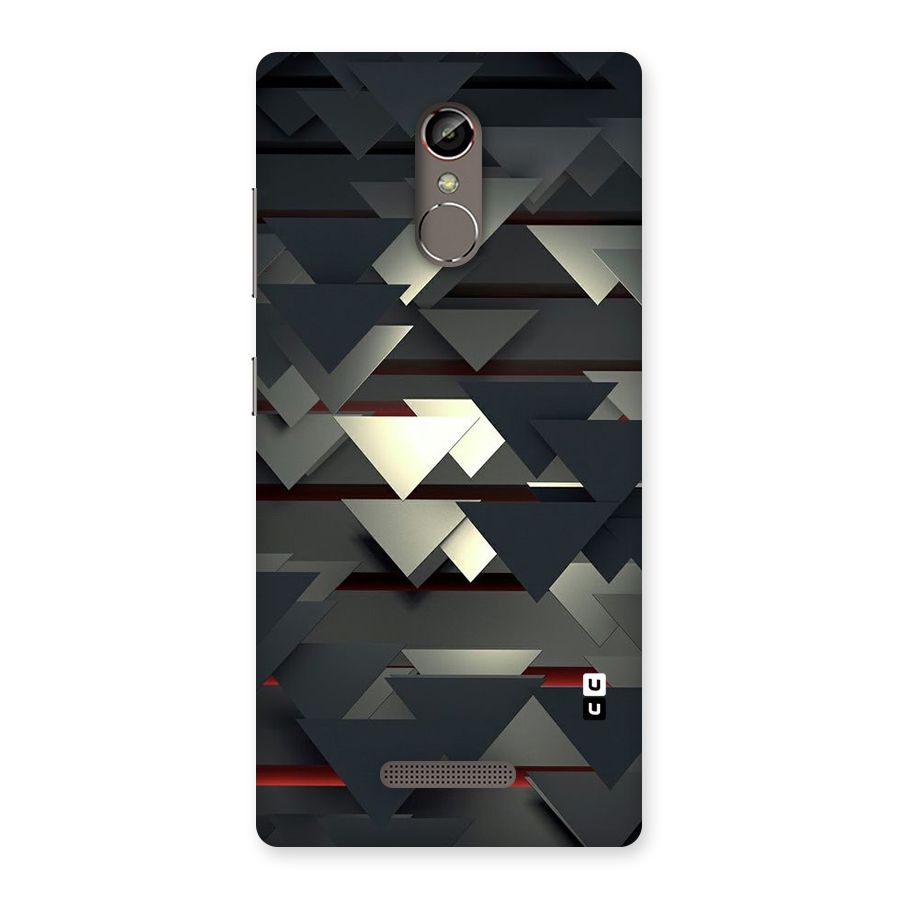 Classic Triangles Design Back Case for Gionee S6s