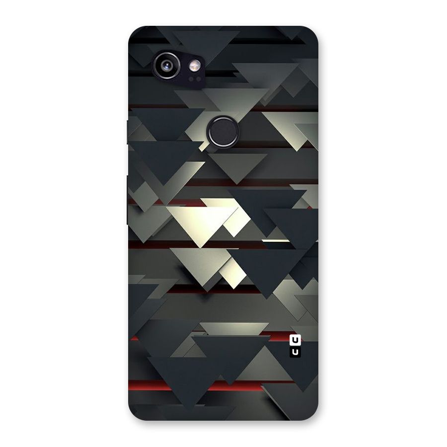 Classic Triangles Design Back Case for Google Pixel 2 XL