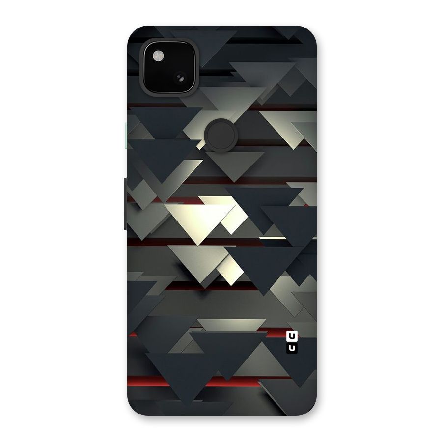 Classic Triangles Design Back Case for Google Pixel 4a