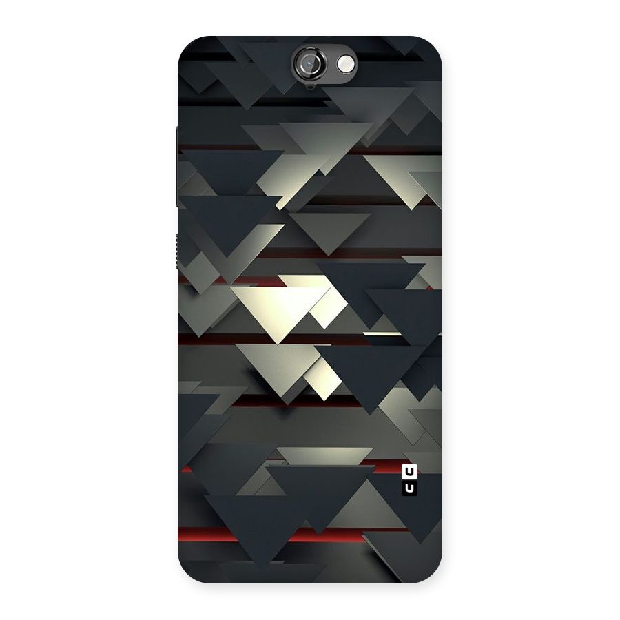 Classic Triangles Design Back Case for HTC One A9
