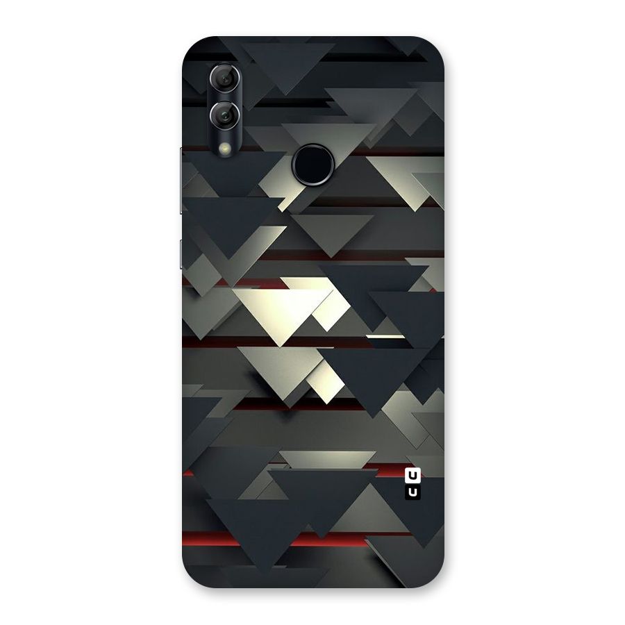 Classic Triangles Design Back Case for Honor 10 Lite