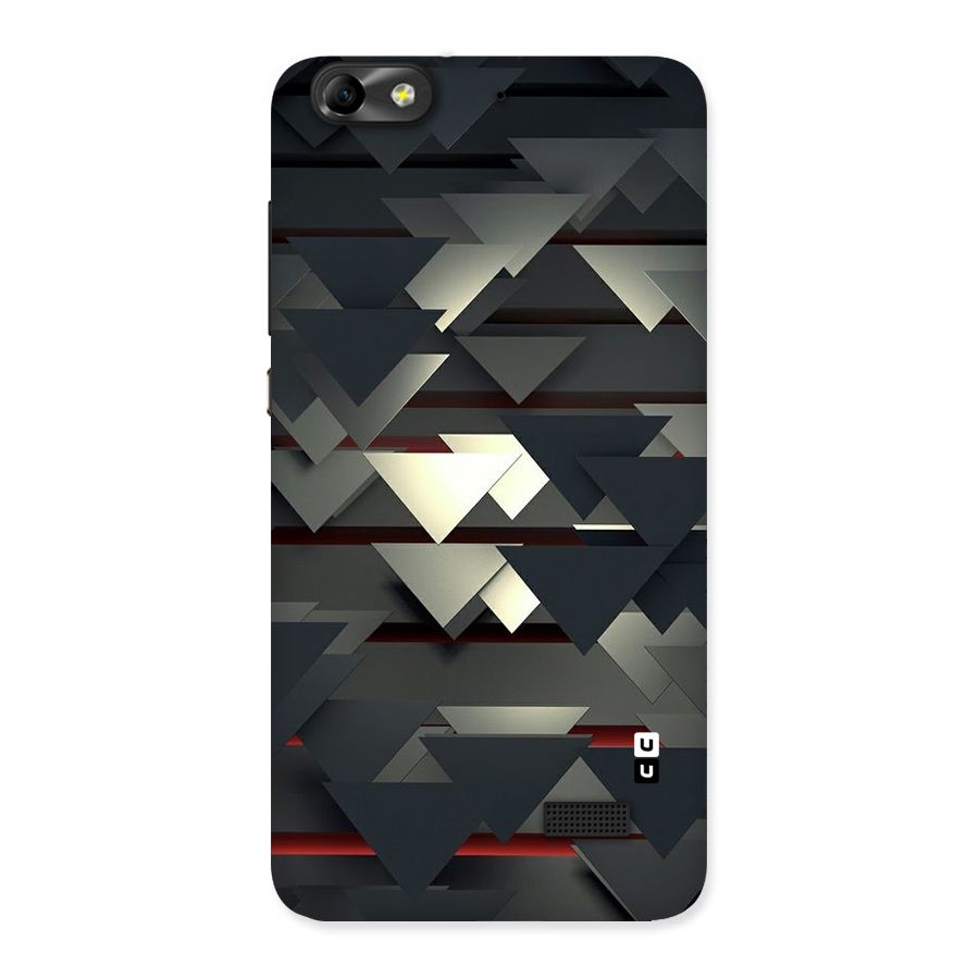 Classic Triangles Design Back Case for Honor 4C