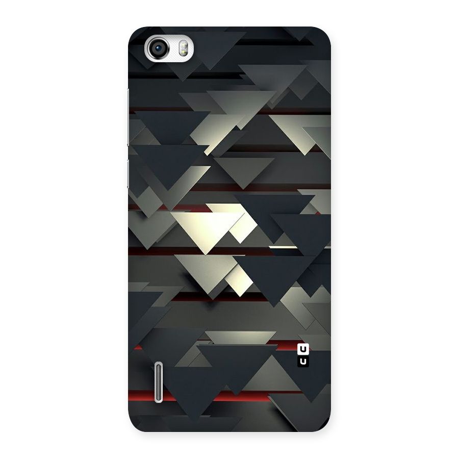 Classic Triangles Design Back Case for Honor 6