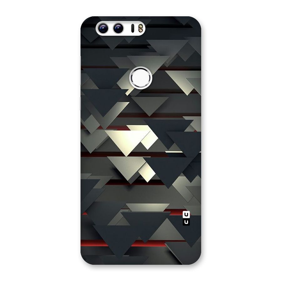 Classic Triangles Design Back Case for Honor 8