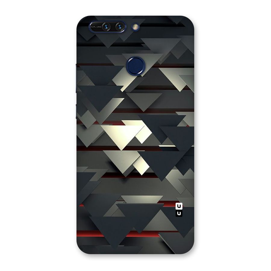 Classic Triangles Design Back Case for Honor 8 Pro