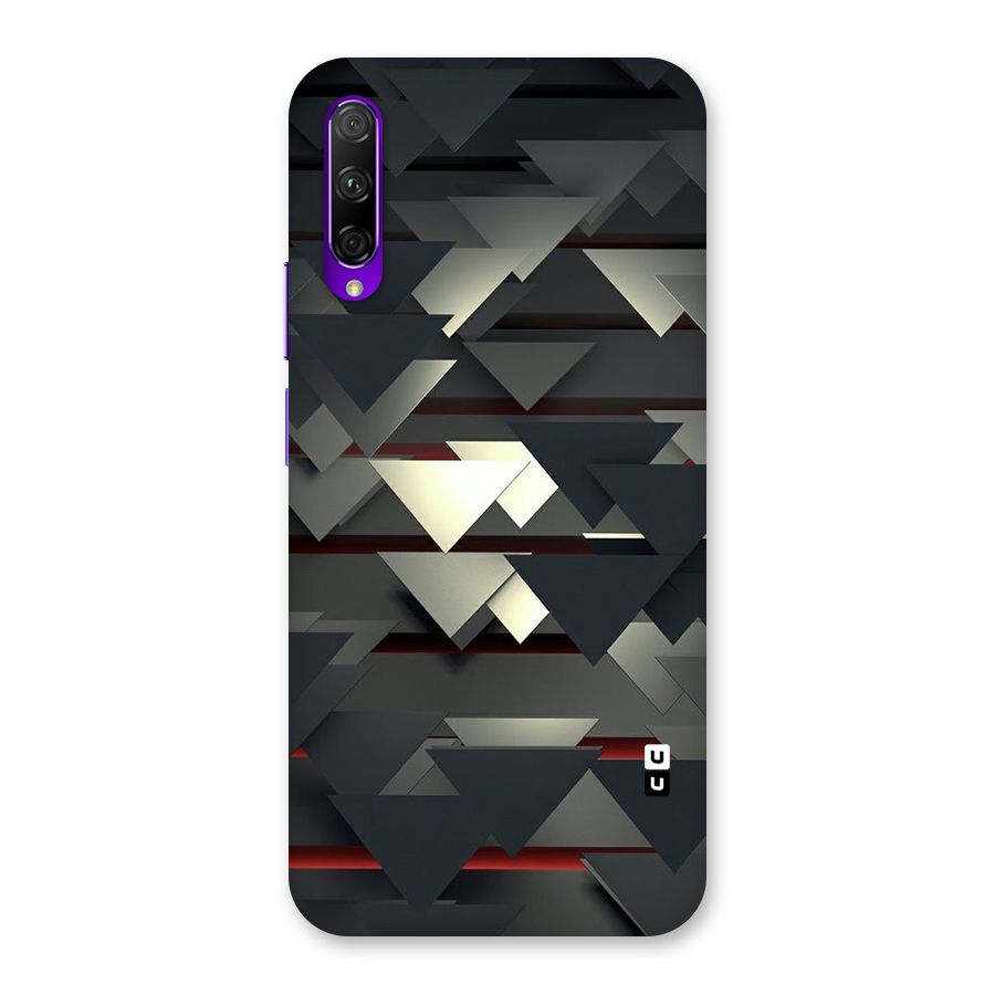 Classic Triangles Design Back Case for Honor 9X Pro