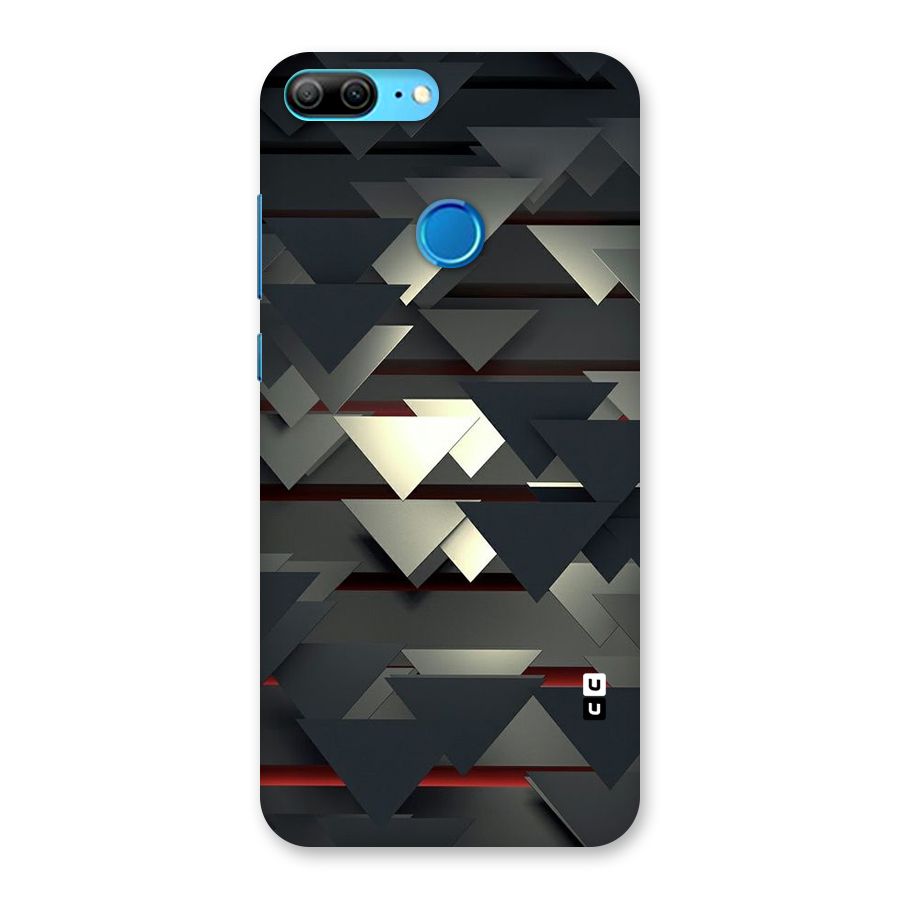 Classic Triangles Design Back Case for Honor 9 Lite