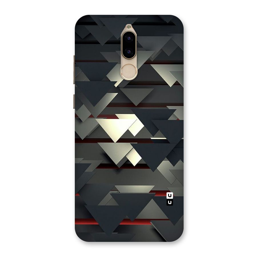 Classic Triangles Design Back Case for Honor 9i