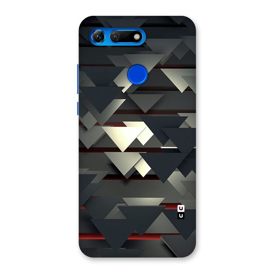 Classic Triangles Design Back Case for Honor View 20