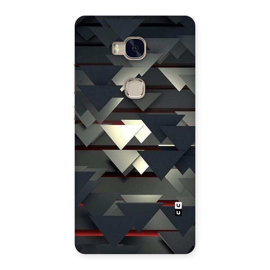 Classic Triangles Design Back Case for Huawei Honor 5X